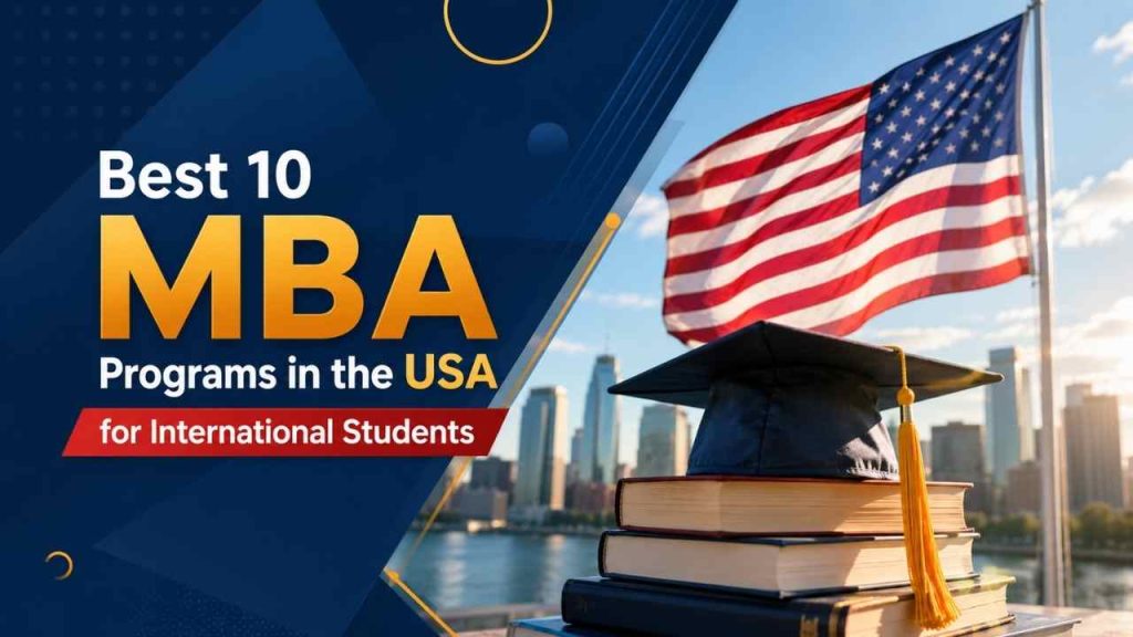 Best 10 MBA Programs in the USA for International Students